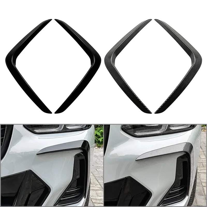 

Car Front Bumper Air Vent Trim Exterior Decoration Accessories For BMW X3 G01 X4 G02 M Sport 2022 2023