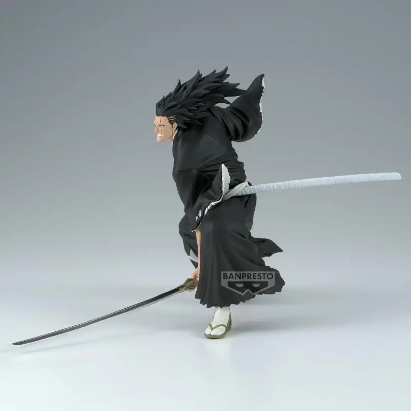 Bandai Original BLEACH Zaraki Kenpachi อะนิเมะ Action Figure ของเล่นสําหรับชายหญิงเด็กเด็กของขวัญวันเกิดสะสม