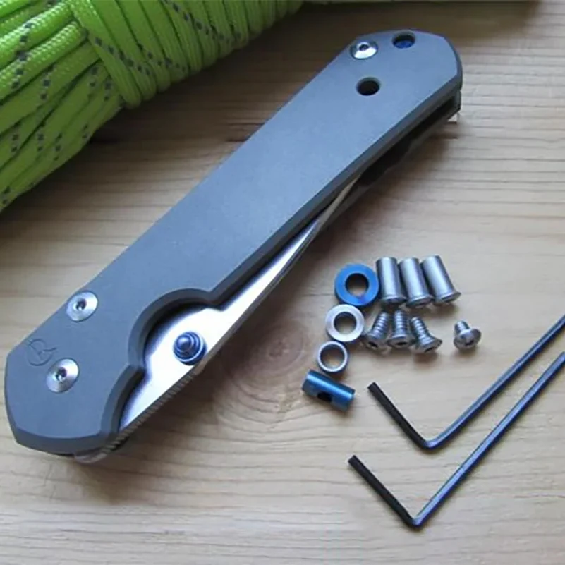 

10 Sets/lot Full Set Knife Handle Screws of Chris Reeve Large Sebenza 21 Sebenza21 Spindle Tube Tail Rope Screwdriver Spanner