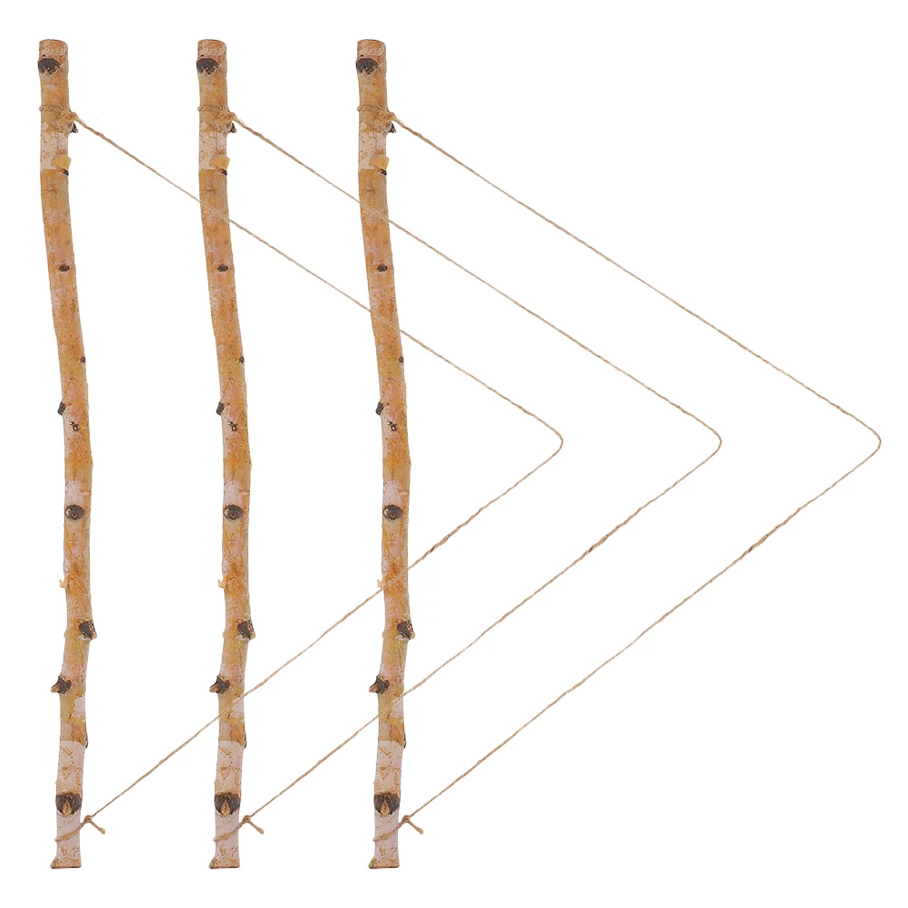 

3Pcs Farmhouse Decorative Wood Branches Wall Hanging Rustic Charm for Living Rooms Bedrooms Dining Rooms Wall Hanging Decor