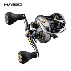 Haibo 2020 OVERLOAD Baitcasting Fishing Reel 8B+RB 5.4:1-7.1:1 Freshwater Sea Carretilha De Pesca Long Casting For Snakehead