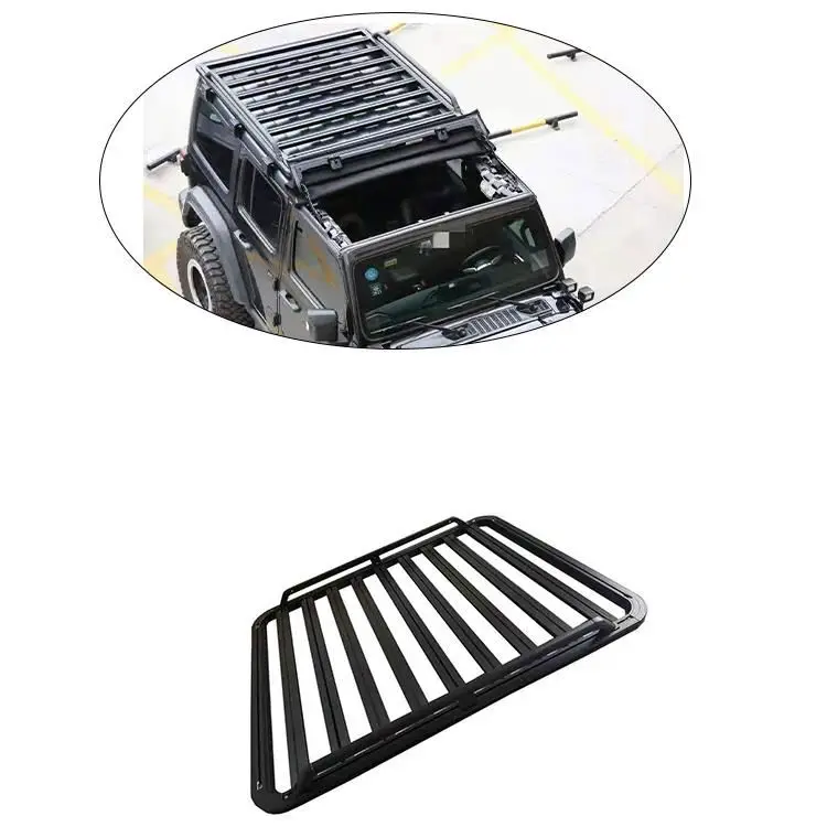 

2018+ Accessories Car Offroad 4x4 Auto Aluminum Roof Rack For Jeep Wrangler JL Auto Body Systems