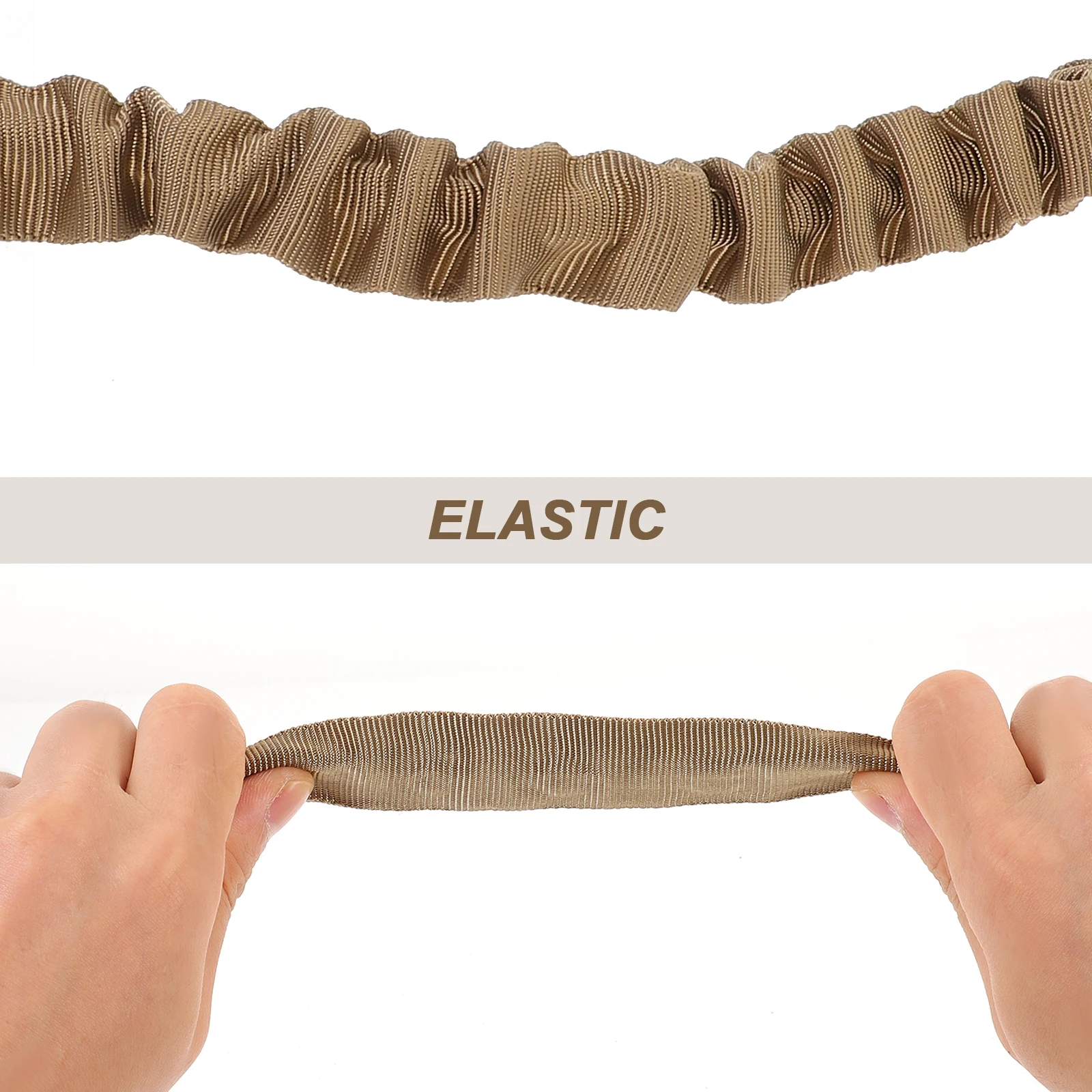 

1pc Dog Leash Adjustable Elastic Nylon Police Training Lead For Durable Comfortable Use Dog Training