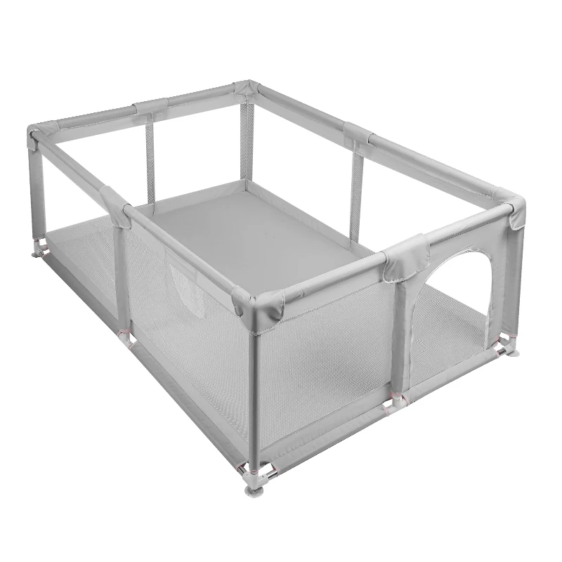 Baby Park Guardrail Fence Playground Safety Foldable Modular Child Bed Edge Protector Playpen For Kids