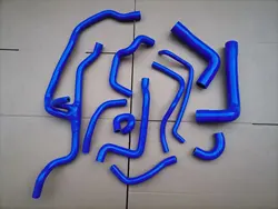 Silicone Coolant Radiator Hose Heater Tube 11531722852 11531720678 11531738054 For BMW E34 M50 525i 520i 525ix 01/1989 - 06/1996