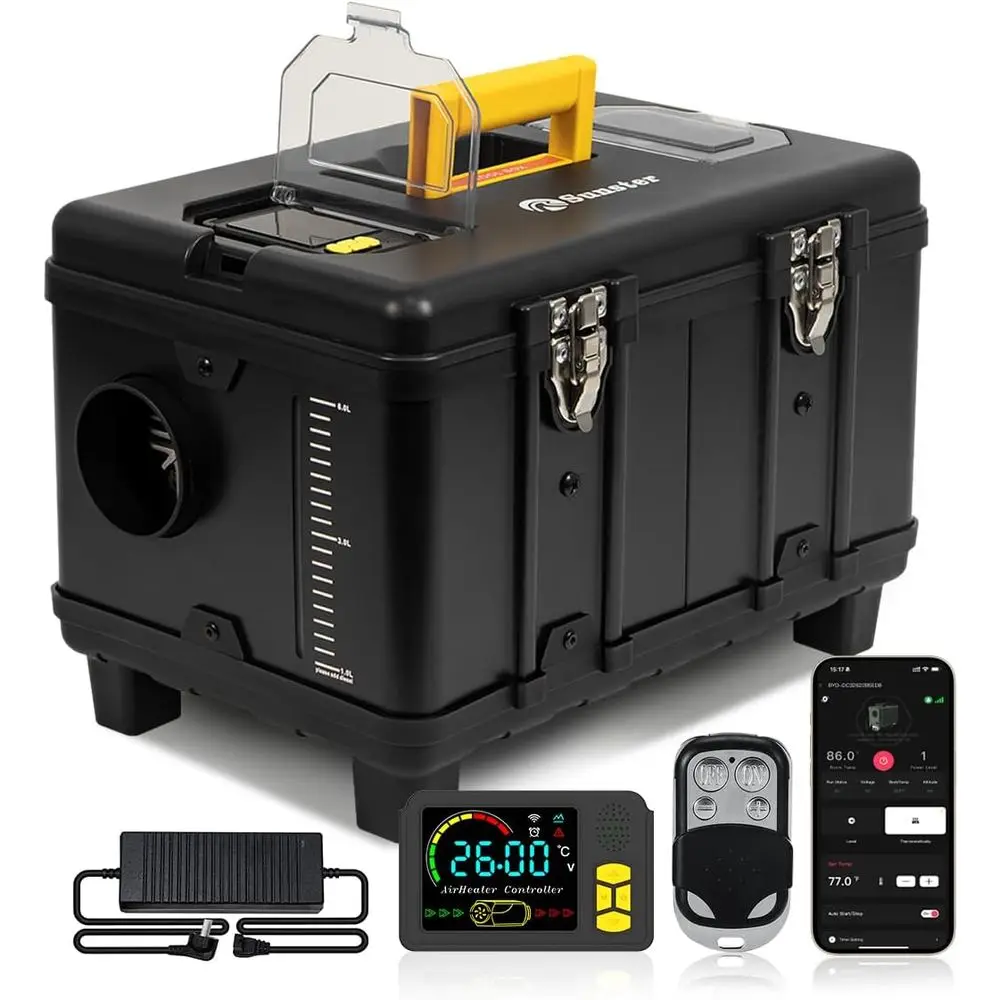 8Kw Heater, 5L Tool…