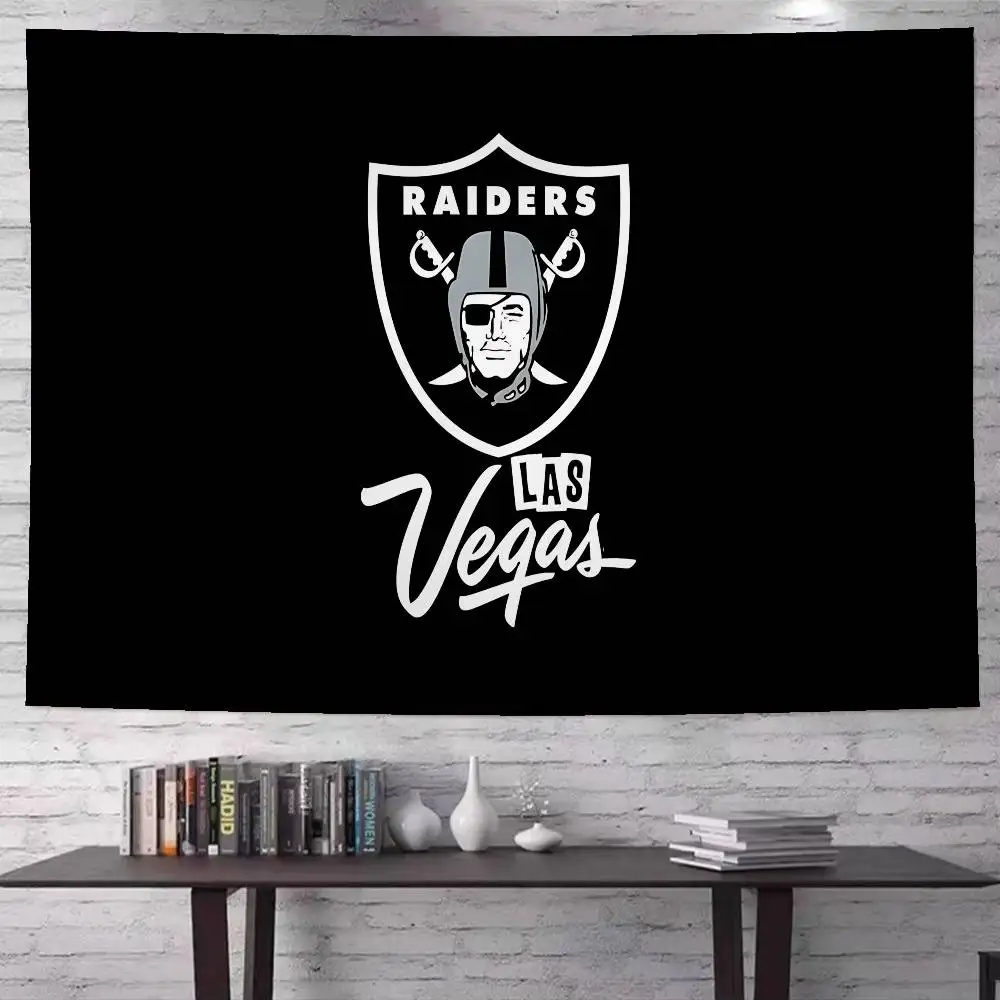 R-Raiders Rugby Printed Large Wall Tapestry Indian Buddha Wall Decoration Witchcraft Bohemian Hippie Wall Art Decor