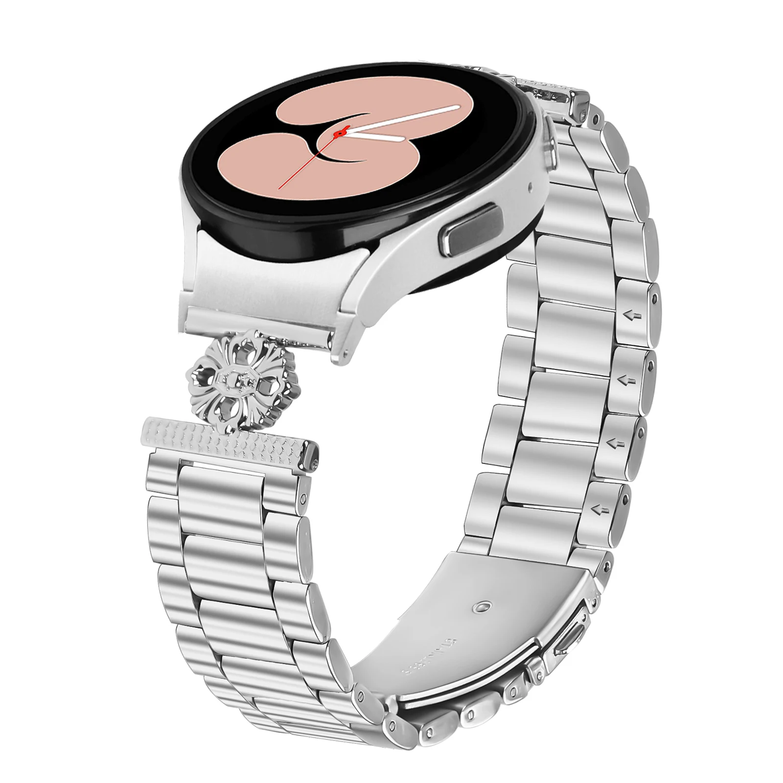 Cinturino in acciaio inossidabile per Samsung Galaxy watch 7/FE/5 Pro/6/4 classico 47mm 43 46mm Bracciale con cintura in metallo Galaxy watch 6 40 44 Cinturino