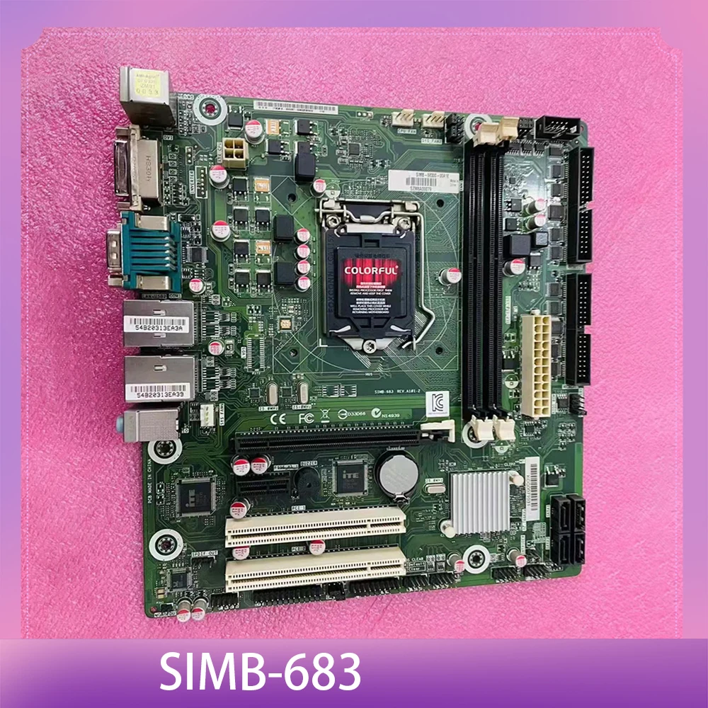 Industrial Computer Motherboard H81 Chipset 4th Generation CPU10 Serial Port For Advantech SIMB-683 SIMB-68300-00A1E