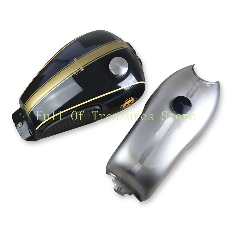 CG125 Retro Vintage Motorcycle Modified Aluminum Alloy CNC Fuel Tank Cover Gas Tank Cap For Mash400 500