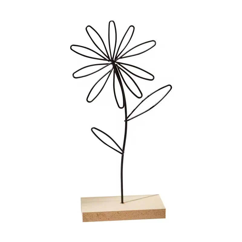 Nordic Iron Flower Decor 5