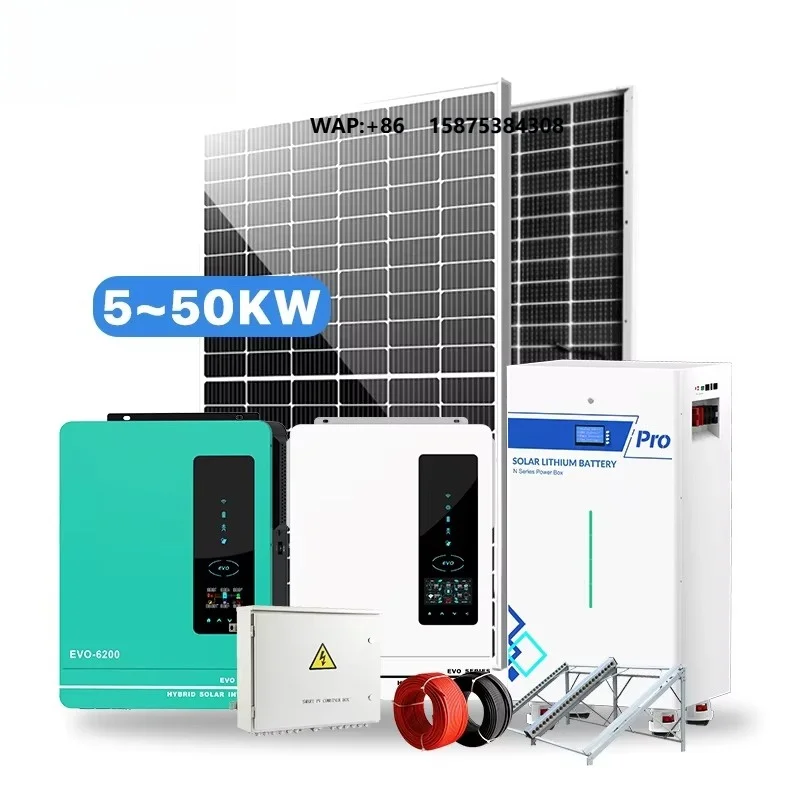 15kw Hybrid Solar System Photovoltaic Lithium Battery Solar Energy System