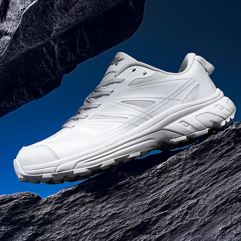 

Новинка 2025 года, мужские полутапочки, сетчатая обувь, летняя модная трендовая уличная дышащая повседневная обувь, белые кроссовки без шнуровки для студентов