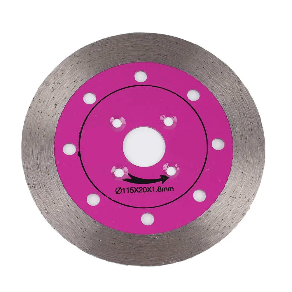 1PC 115mm Turbo Diamond Circular Saw Blade Cutting Disc For Granite Marble Tiles Home DIY Power Tool Spare Parts For Replacing