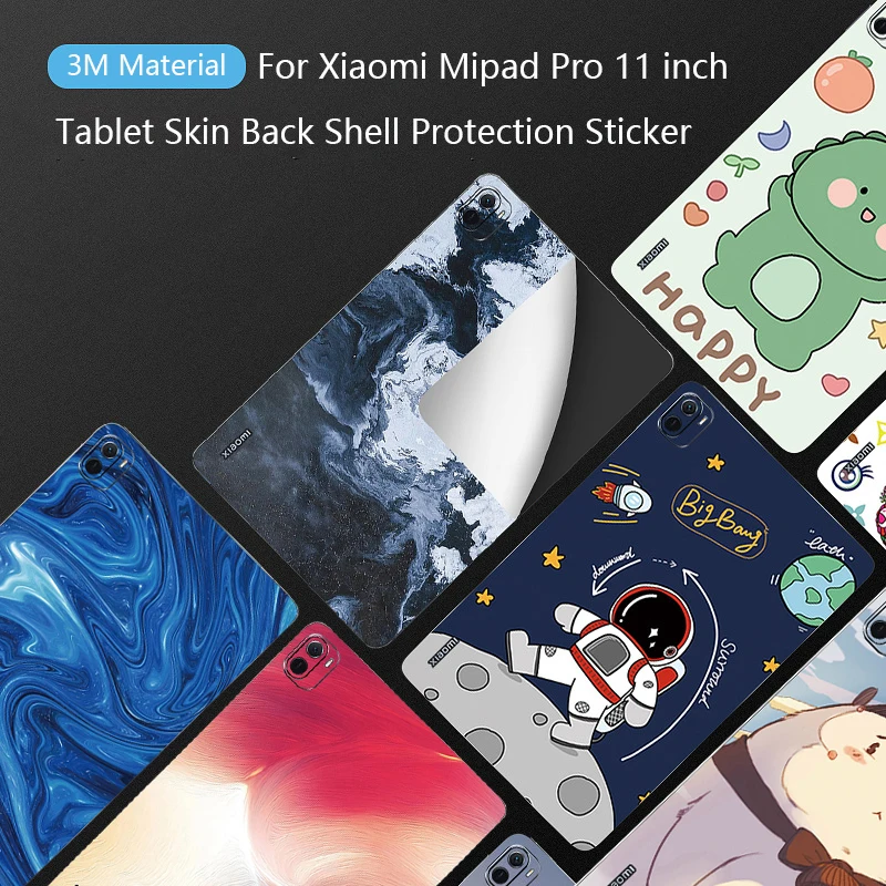 Anti-Kratz-Aufkleber-Schutzfolie für Xiaomi Mipad Skin Shell Cover Mi Pad 5 Pro 11 '' Skins Schutzaufkleber Mipad5 Pro 11 Tablet Skins Wasserdichte Anti-Fingerabdruck-Tablet-Aufkleber