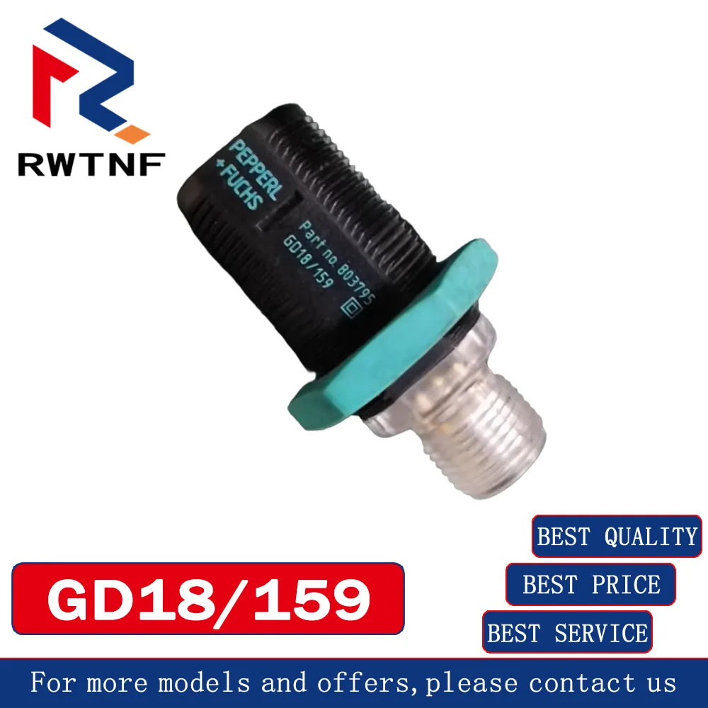

Brand New Genuine GD18/159 PEPPERL+FUCHS P+F reflective photoelectric switch,100% original warehouse stock