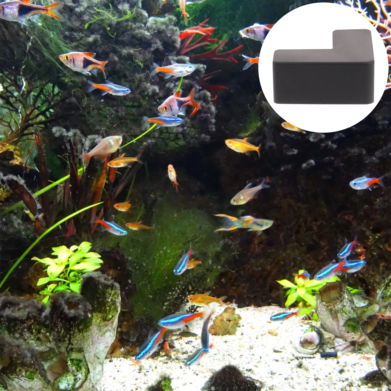 

6Pcs Soft Corner Guards for Fish Tank Edges Anti-Collision Protector Baby Proofing Safety Bumpers Home Decor Corner Covers