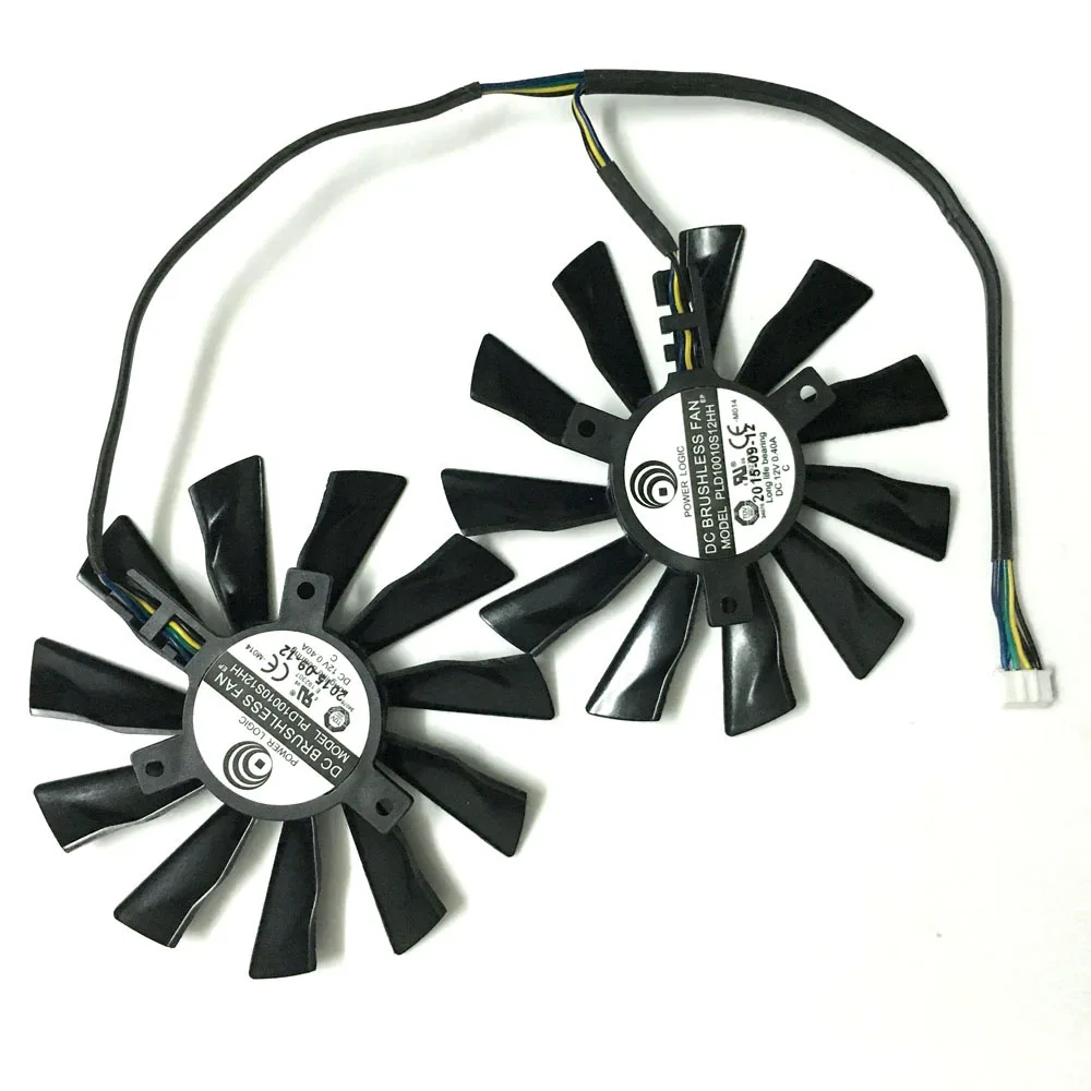 1Set PLD10010B/S12HH GPU Cooler Graphics Card Fan,For MSI R9 290X/280X/270X/260X GTX 750 760 770 780 Twin Frozr IV