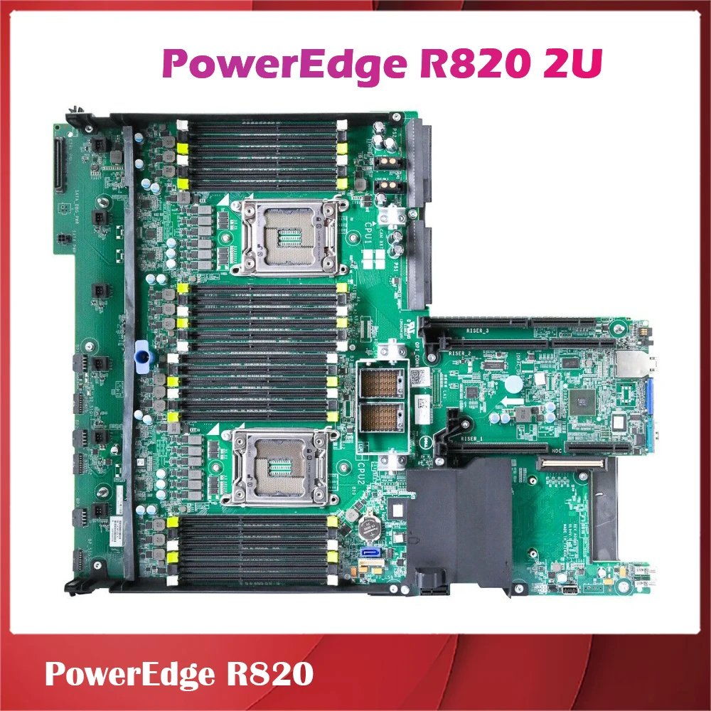 

Оригинальная серверная материнская плата для Dell PowerEdge R820 2U YWR73 4K5X5 66N7P, идеальный тест, хорошее качество