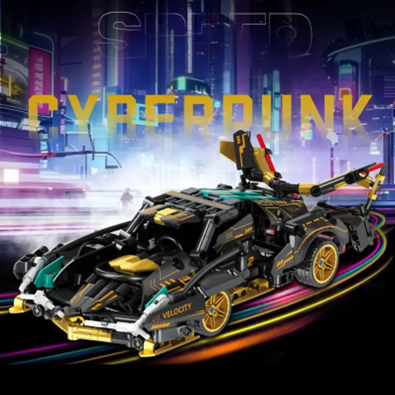 

Технический гоночный спортивный автомобиль, модель строительных блоков, городской механический скоростной автомобиль, суперкар, кирпичная головоломка, игрушки для детей, подарок для взрослых