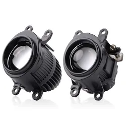 2.0 Inch Mini Projector Lens Fog Lamp For Toyota Led Headlights White Light 6000K 3000K Led Fog Light 12V Universal