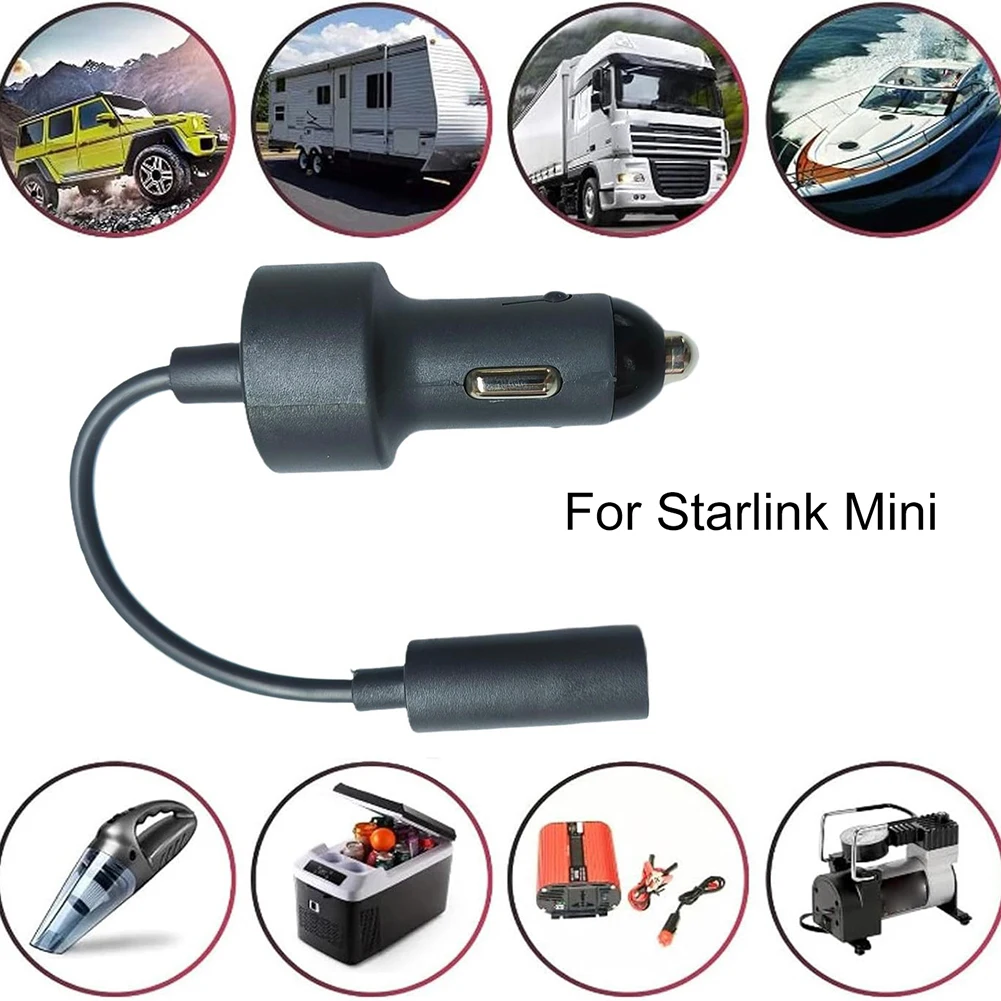 

Кабель DC5521 для автомобильного адаптера Starlink Mini: преобразователь питания 12В 5А в 20В 2.5А для автомобилей и морского транспорта