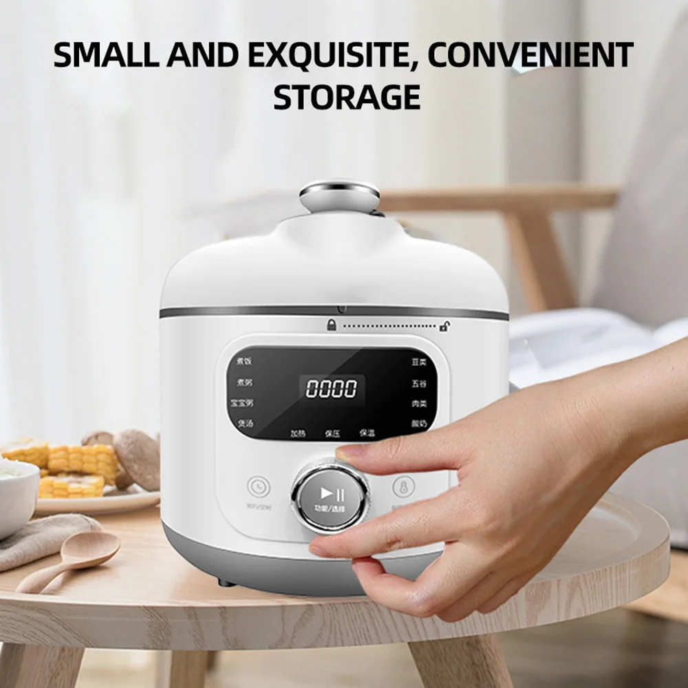 

1.6L Electric Pressure Cooker Intelligent Electric Rice Cookers Smart Home Gadgets Kitchen