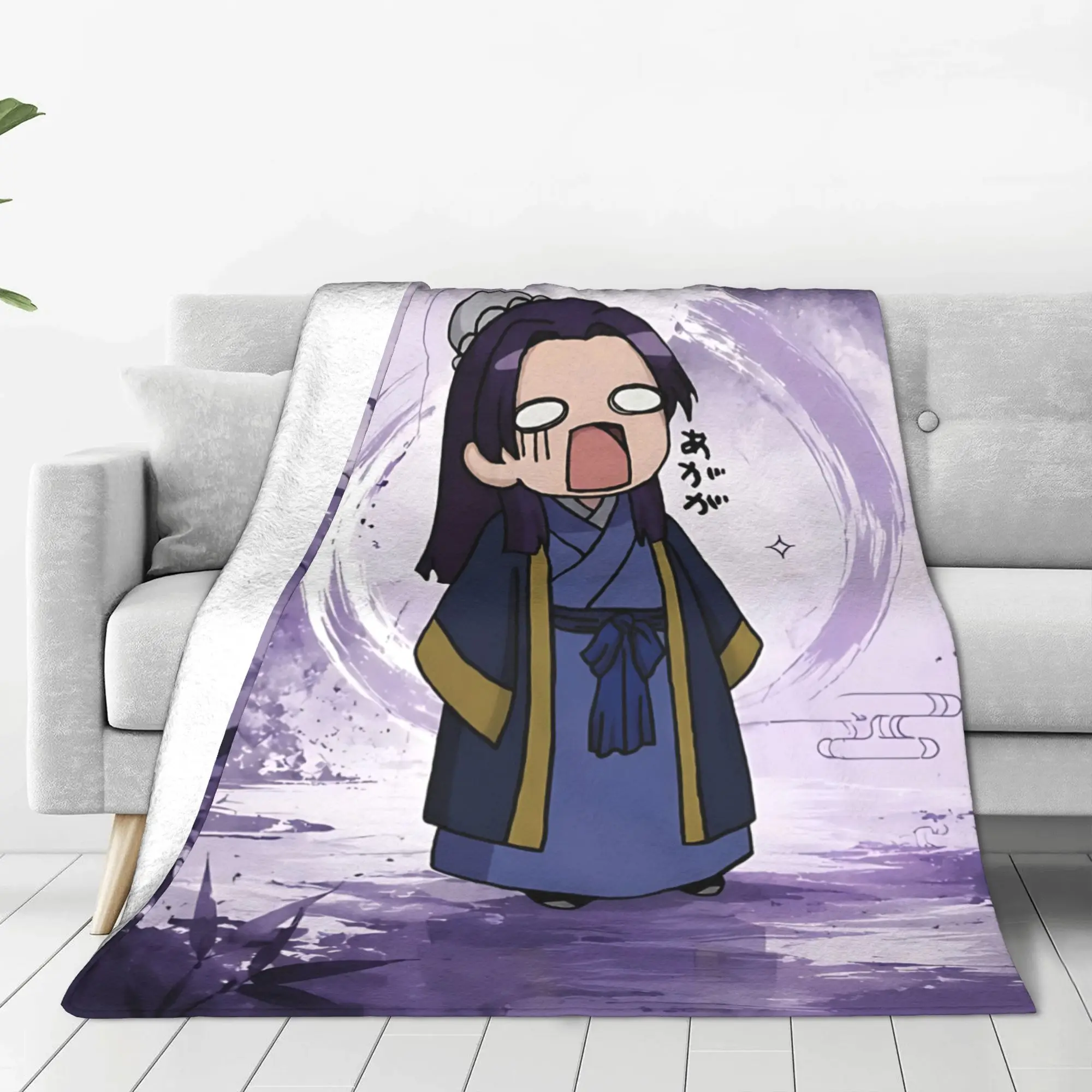 1PC home Cutecore The Apothecary MAOMAO  Blanket Super Cosy Plush Home Living Room Sofa halloween