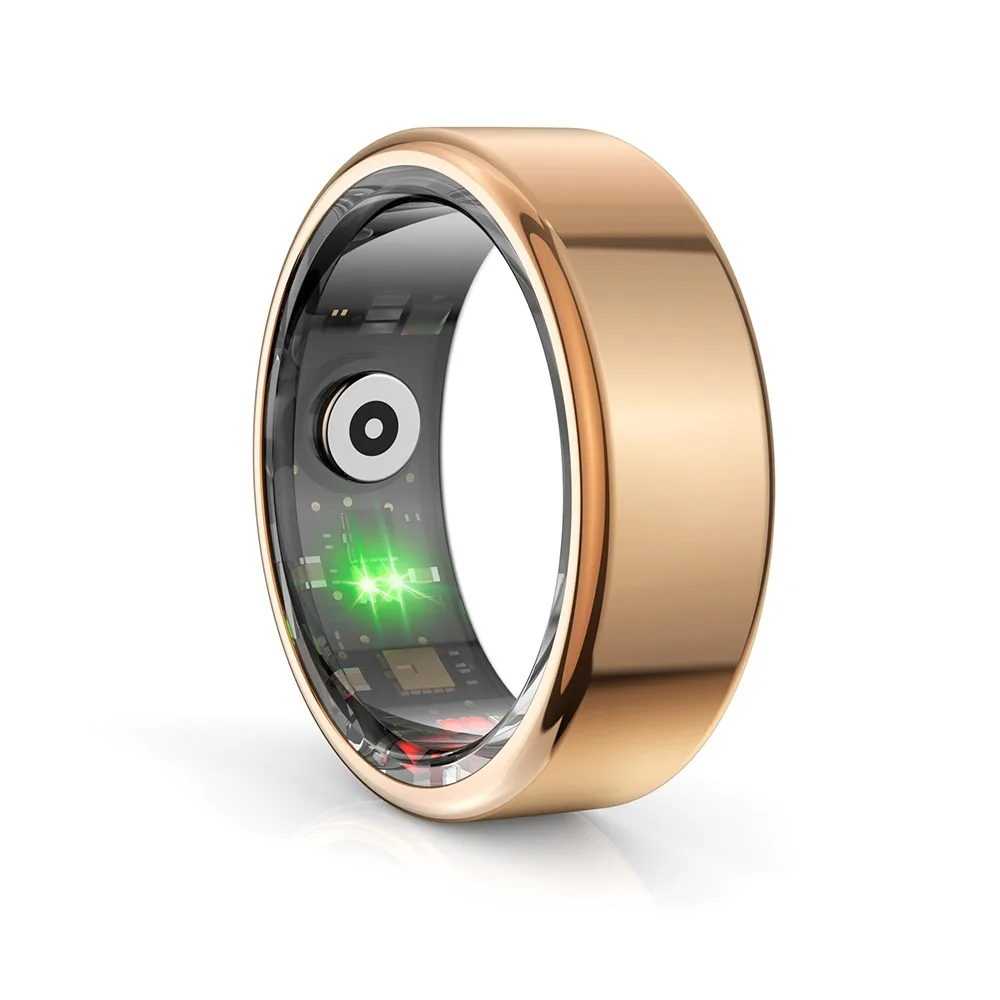 Sleep/Step Tracker Smart Health Rings IP68 Waterproof Multi-sport Modes Intelligent Sleep Tracker Comfortable Wearable