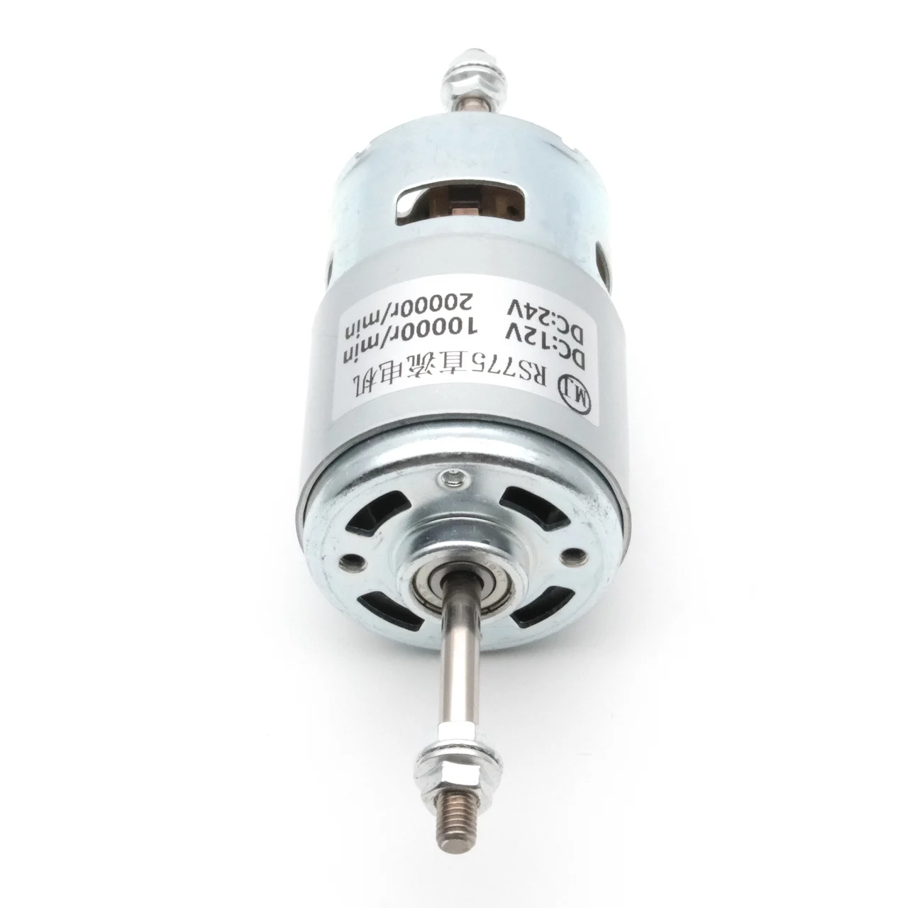 Dual Bearing 775 DC Motor 12V 24V Double Shaft 40MM Screw Thread 3000RPM-10000RPM High-Speed Quality Motor for RC Cars Models