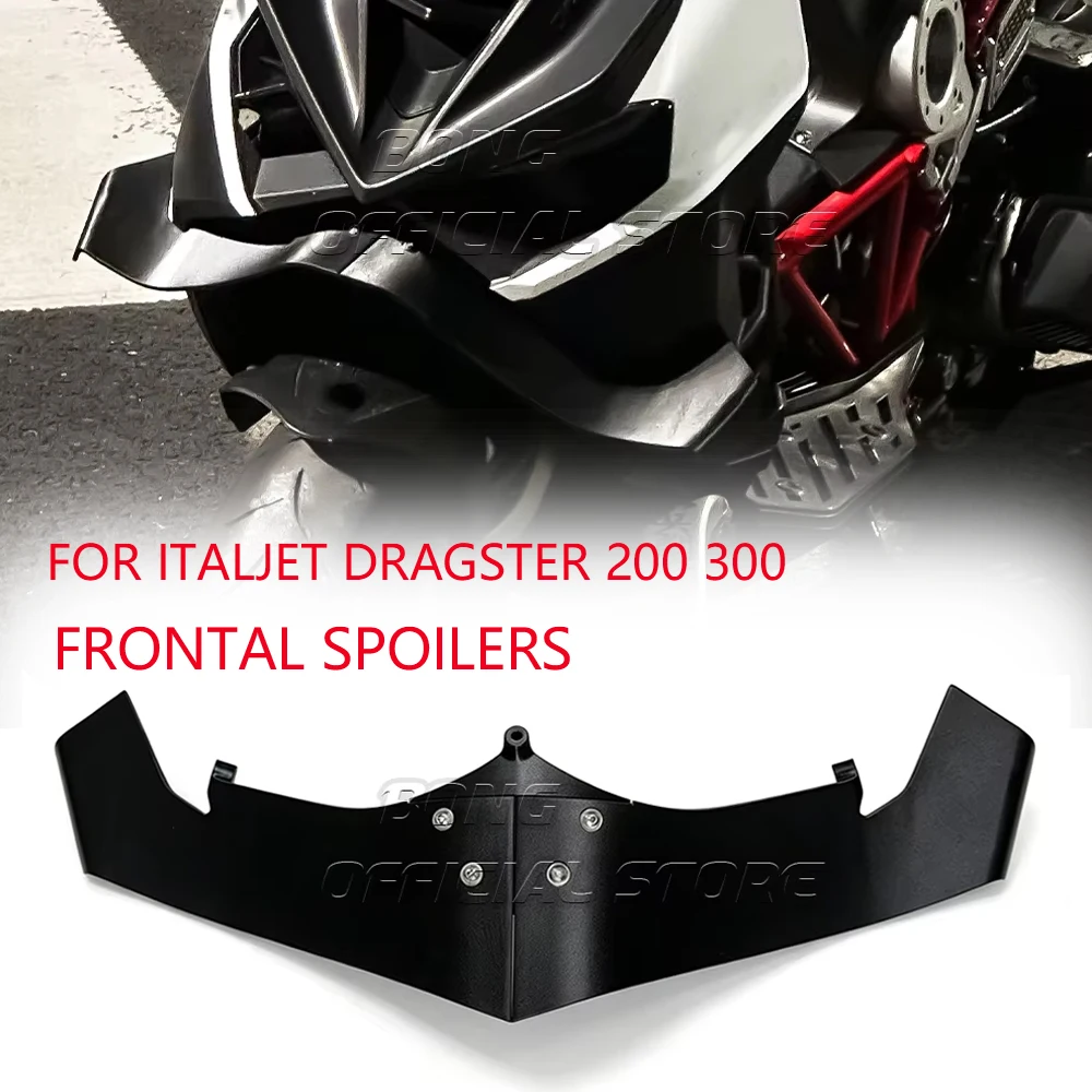 For Italjet Dragster 200 300 Front wing Lower spoiler lower lip GP WING FRONTAL SPOILERS Italjet Dragster accessories