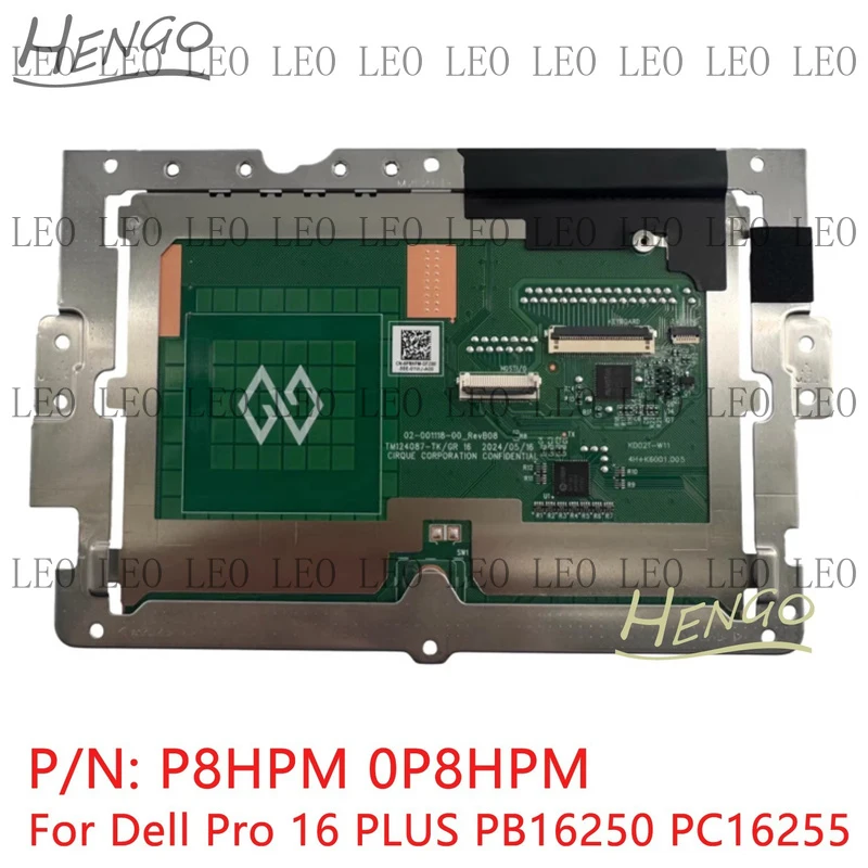 SS  0P8HPM P8HPM New For Dell Pro 16 Plus PB16250 PB16255 Touchpad Clickpad & Cable
