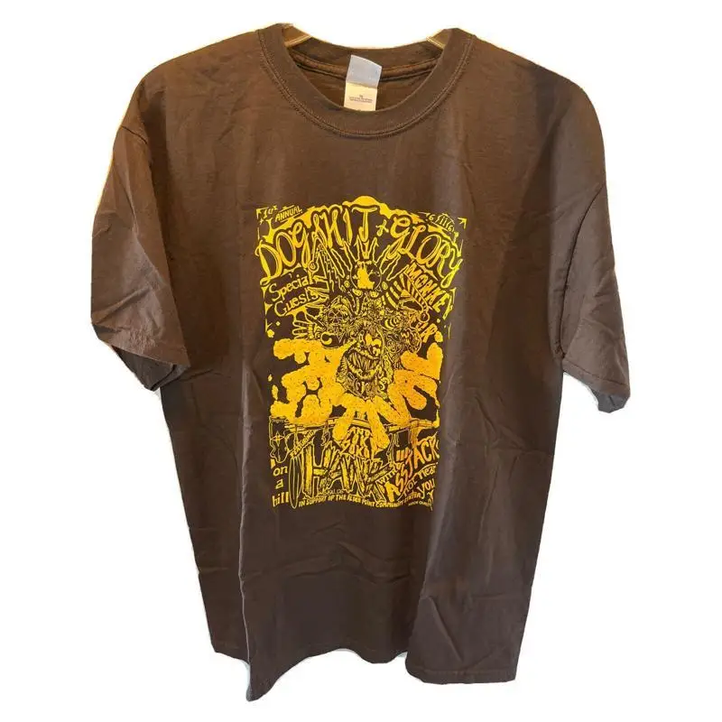 Dogsh t Glory Festival XL Brown HANK III Monkey Fur 2006 Concert Shirt