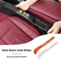 New J-shaped Leather Car Seat Gap Plug Filler Leakproof Pads For Renault QM6 Kardian Rafale Espace Trafic AUSTRAL Kangoo Kiger T