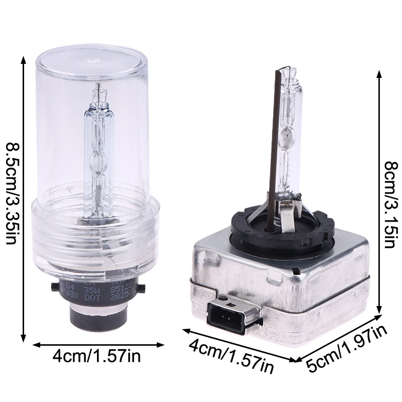 1Pc 12V 35W Headlam…