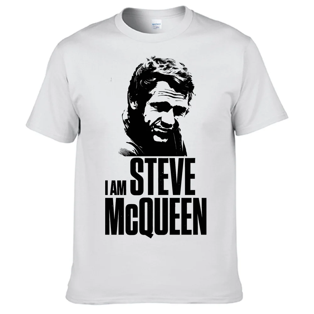 Steve Mcqueens T Shirt 100% Cotton Shirt Top Sales