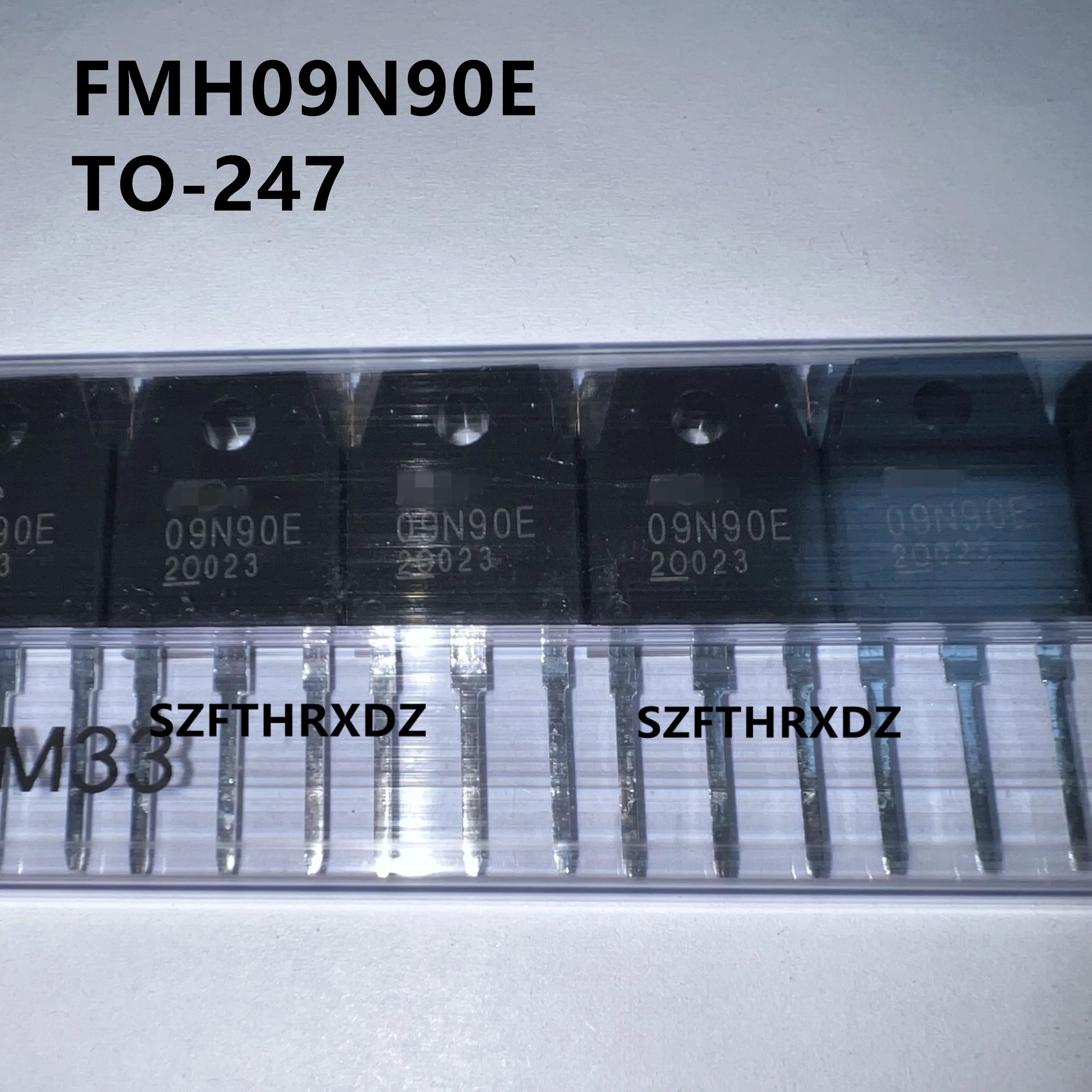 SZFTHRXDZ 10pcs 100%  New Original FMH09N90E 09N90E  TO-247 MOS Field Effect Transistor 9A 900V