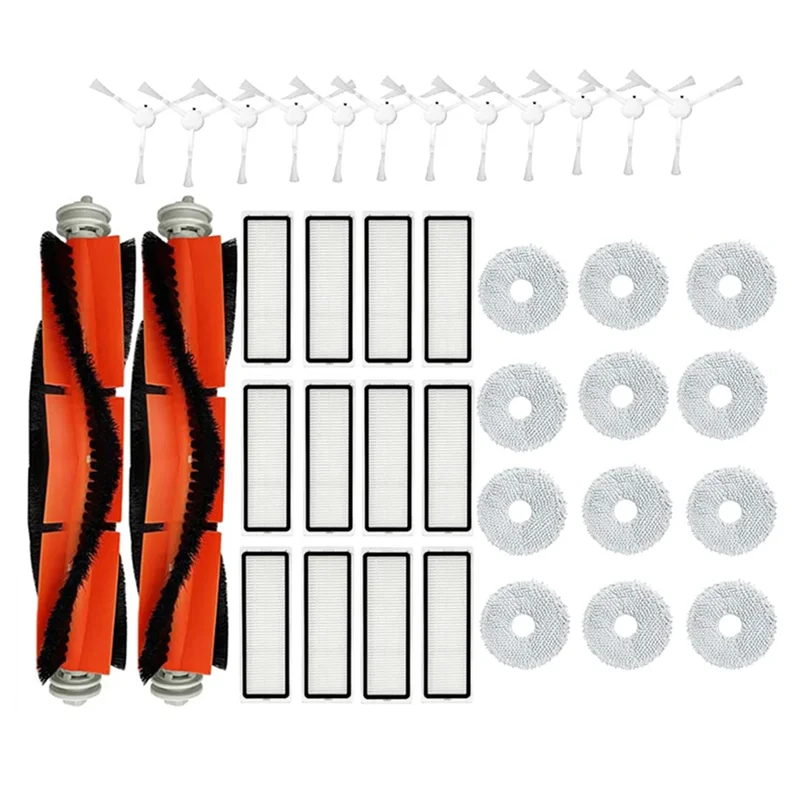 ABKR-для Xiaomi S10 +/S10 Plus робот-пылесос основная боковая щетка Hepa фильтр швабра тряпка запасные части