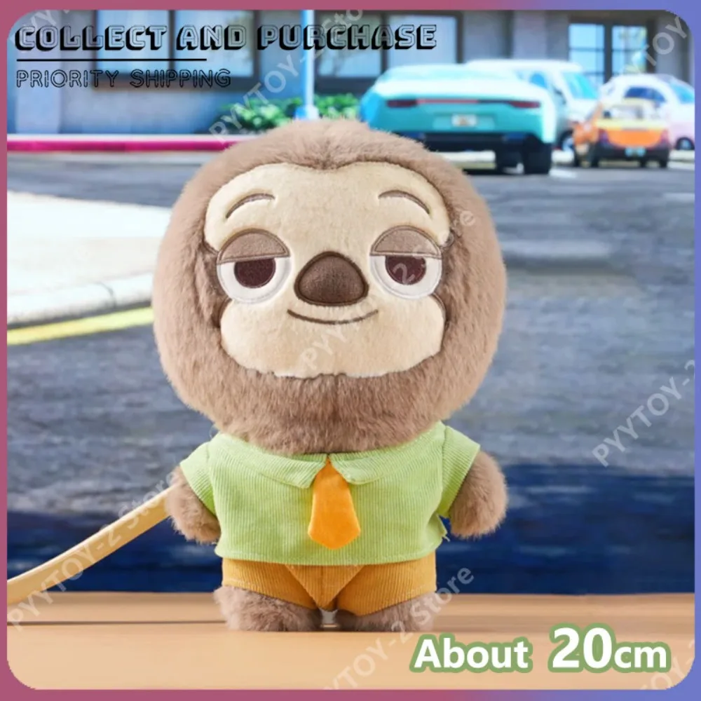 

Disney Zootopia Plush Doll Flash Stuffed Animal Character Figure Cute Pillow Pendant Home Decoration Collectible Toys Doll Gifts
