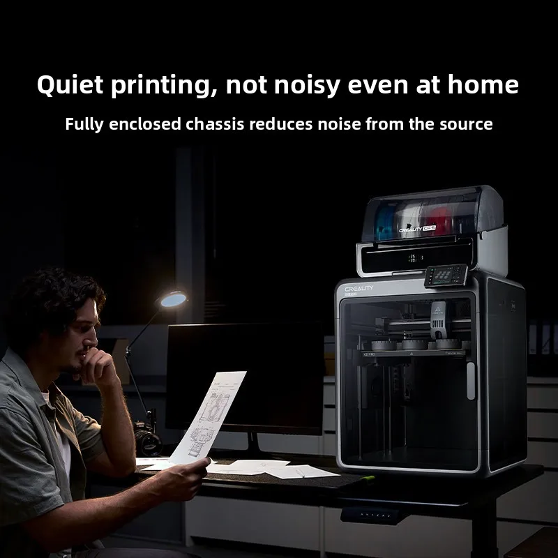 3D Printer-Plug-and-Play Auto-Leveling 260x260x260mm Build Volume Aluminum Alloy Home Use