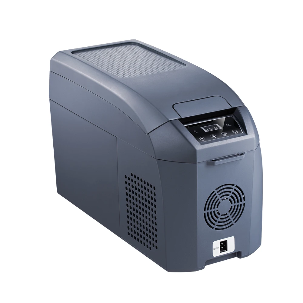 

Factory Price Compressor Travel DC 12v Car Portable Fridge 14L Mini Freezer for Outdoor Camping