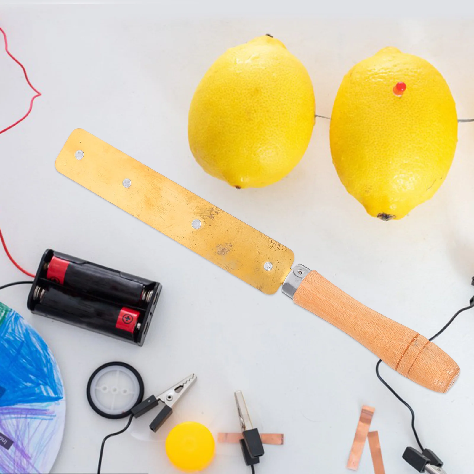 

Bimetallic Instruments Copper Plates Strip for Experiment Thermal Expansivity Iron