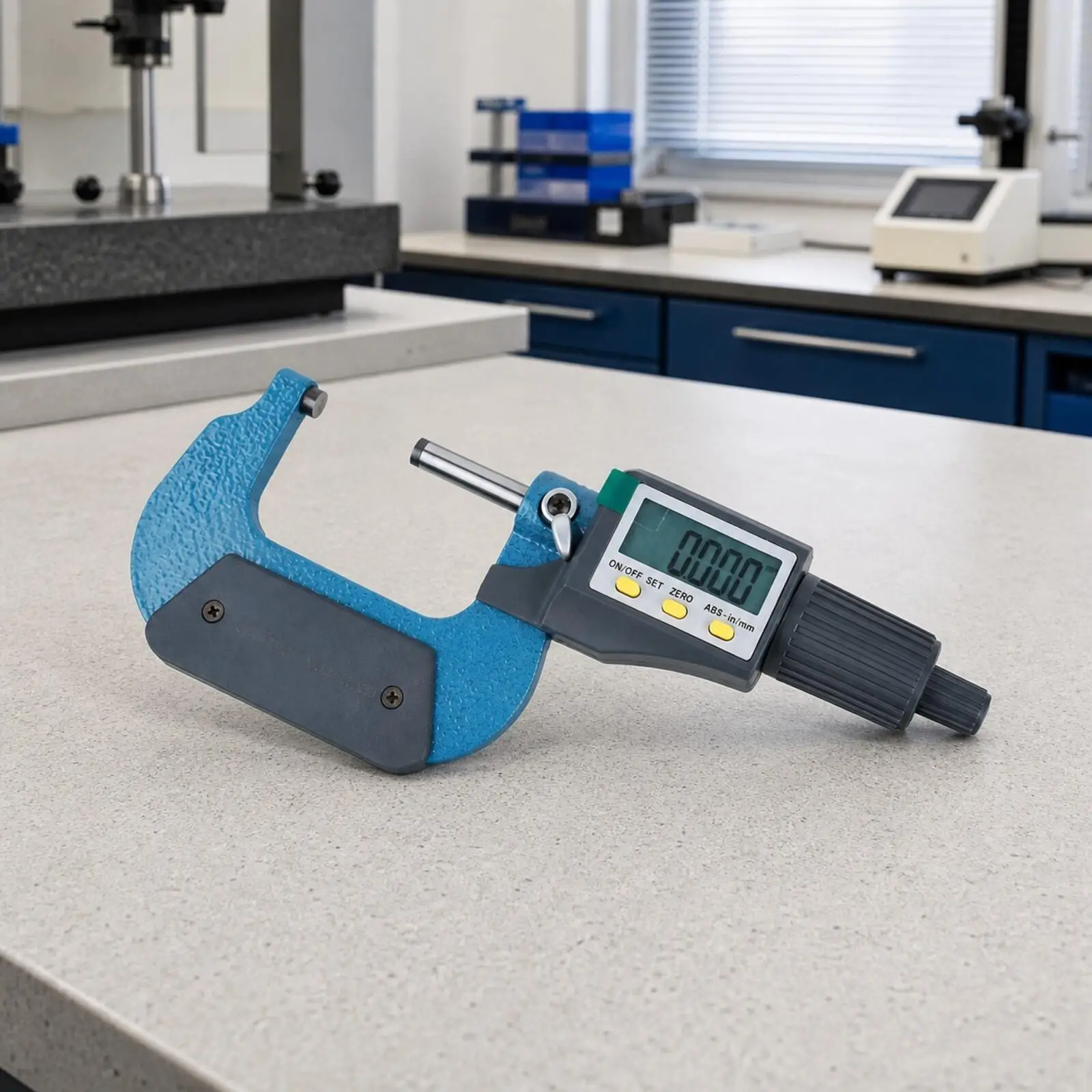 Digital Electronic Micrometer 0.001mm Precision Measuring Tool with Carbide Tip for Workshop Inspection