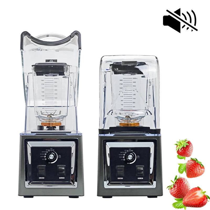 Silent licuadora industrial blander blender smoothie food mixer soybean milk machines best professional robot soundproof Blender