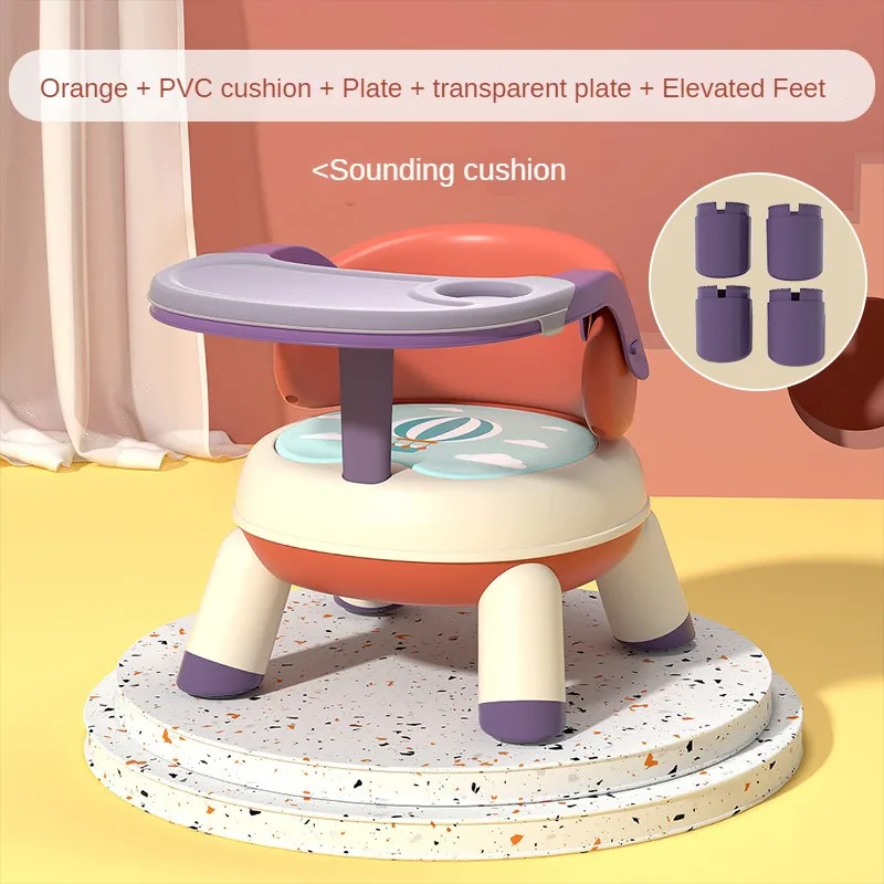 متعددة الوظائف كرسي بلاستك الطفل السبر كرسي الأطفال انفصال قابل للتعديل الطعام كرسي مع لوحة بالجملة #2