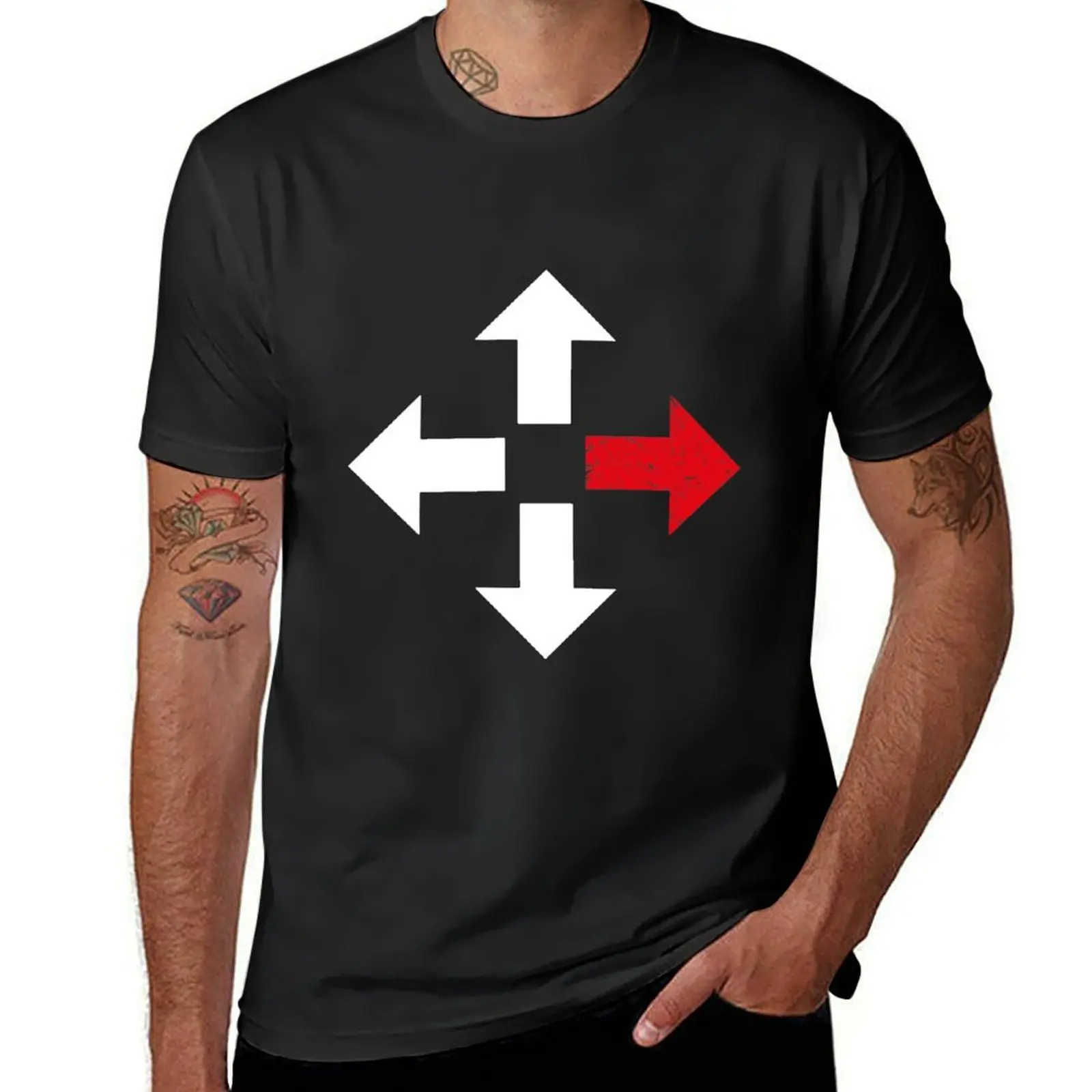 Outsider Arrows T-Shirt sports fans new edition Men's clothing