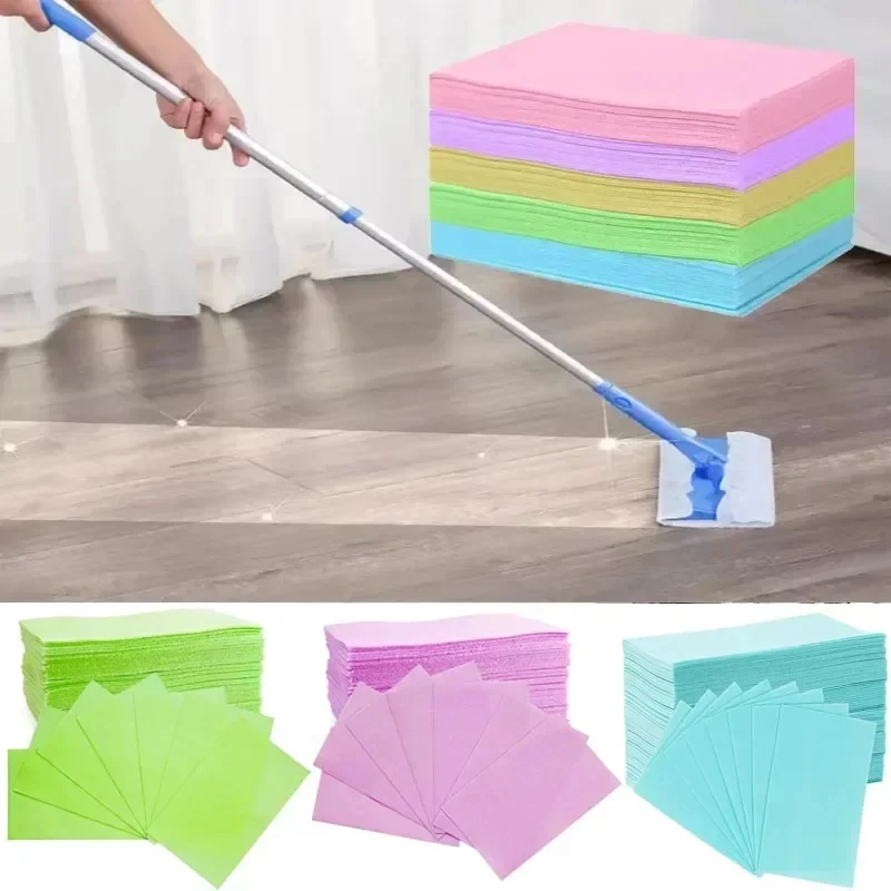 30-180Pcs Multifunctional Floor Cleaning Sheet Disposable Toilet Tablets Mopping Hygiene Fragrant Dirt  Home Kitchen Bathroom
