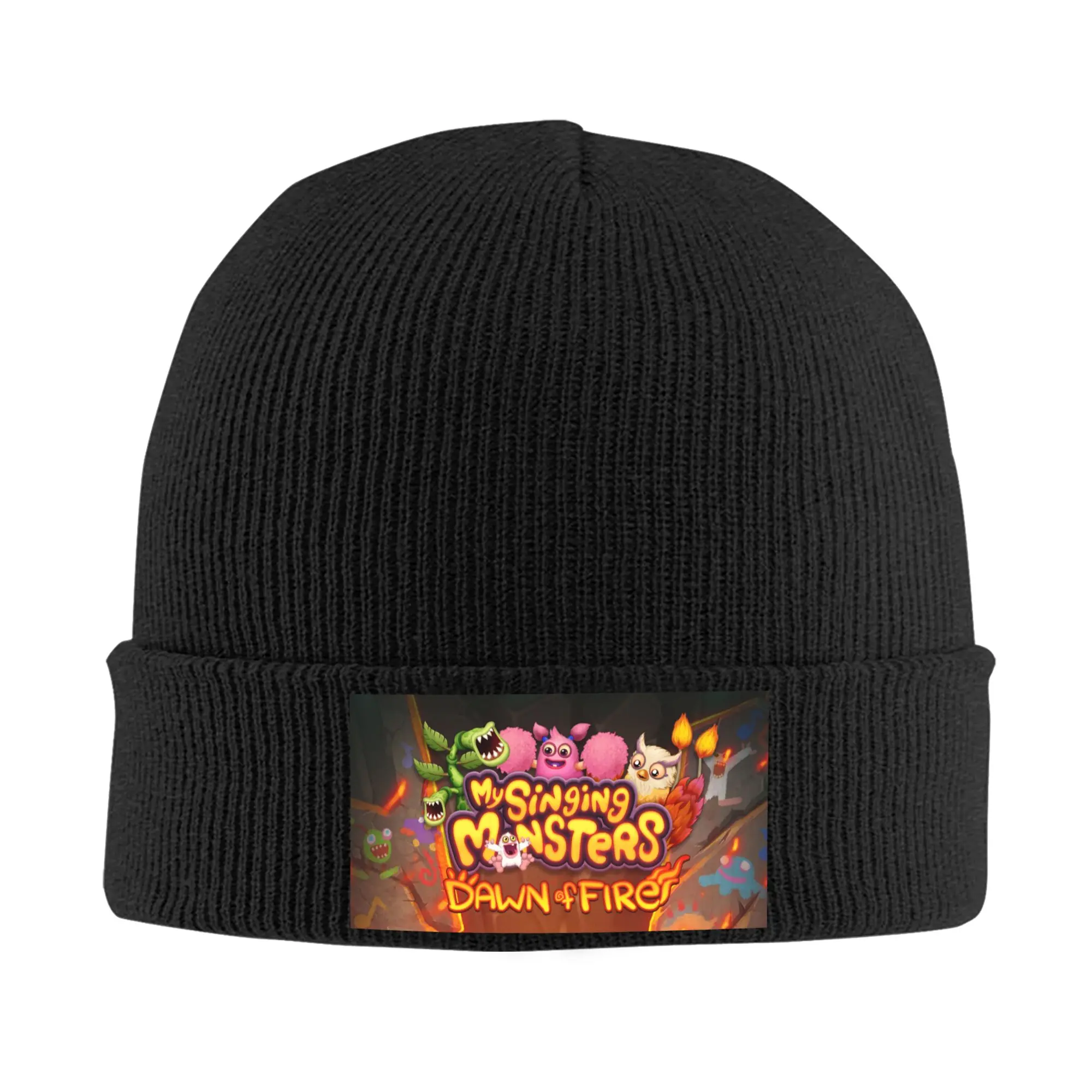 Custom My Singing Monsters Bonnet Hat Hip Hop Knitted Hats Men Women Unisex Adult  Warm Winter Skullies Beanies Caps