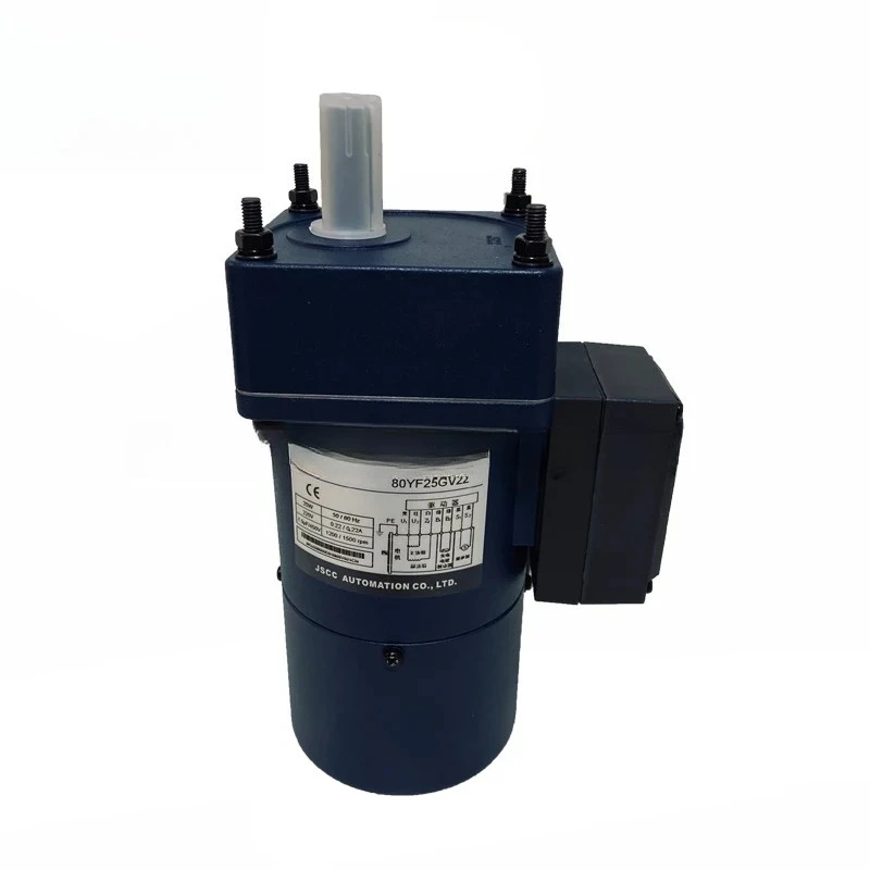 

JSCC 25W 220V Variable Speed Electromagnetic Braking Motor 80YF25GV22+80GK10HK