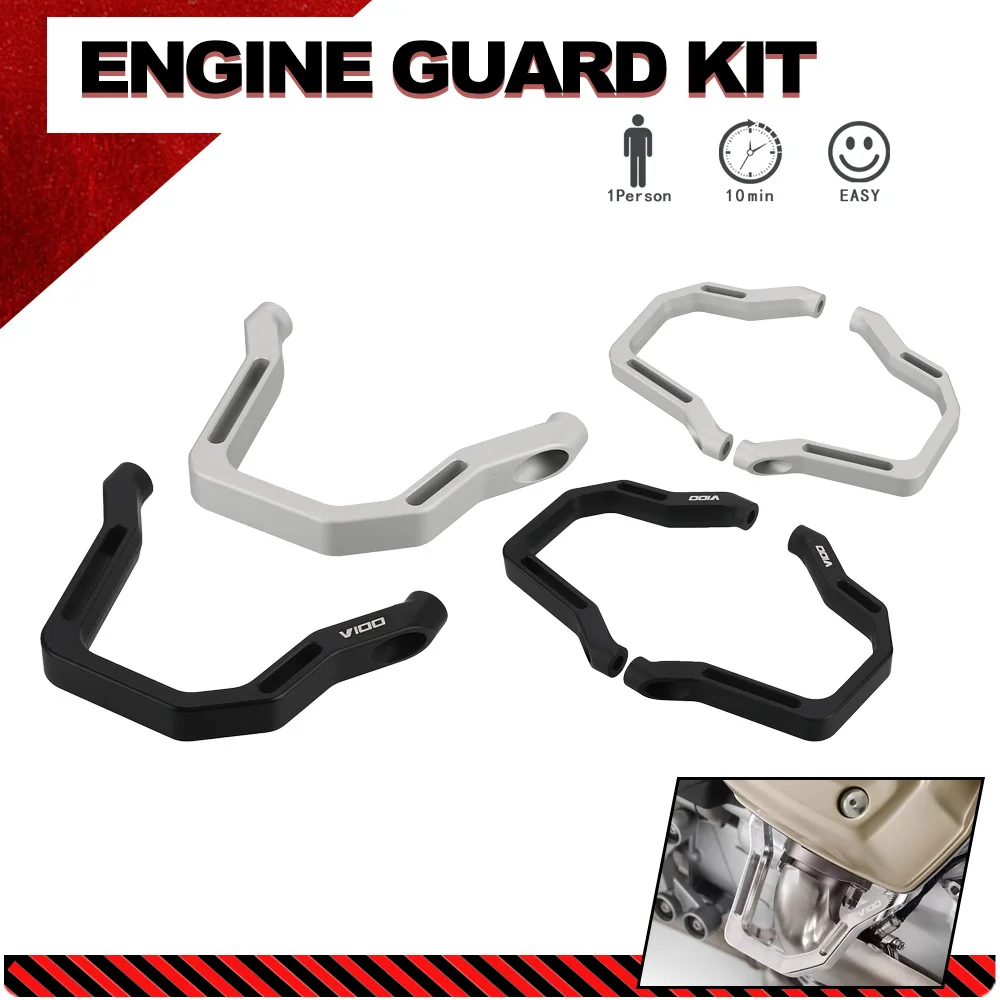 Motorcycle FOR Moto Guzzi V 100 Mandello 2023-2025 V100 v100 Mandello S Engine Frame Crash Protection CNC Aluminium Accessories